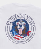 USA Mountain Dog Short Sleeve Pocket Tee